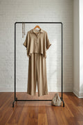 Women's Casual Sleeveless Top & Full-Length Pants Two-Piece Set
