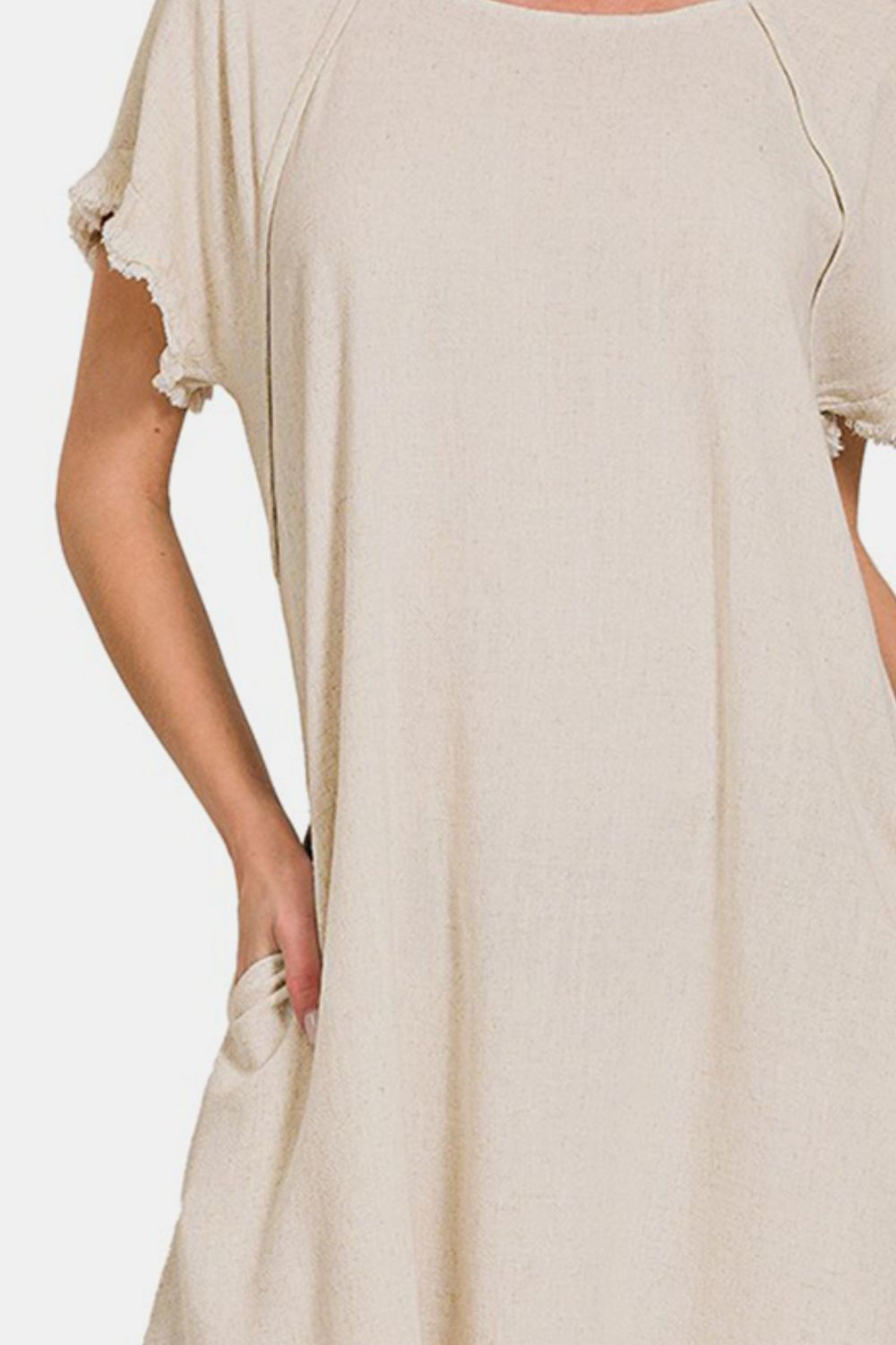 Boho Fringe High-Low Dress